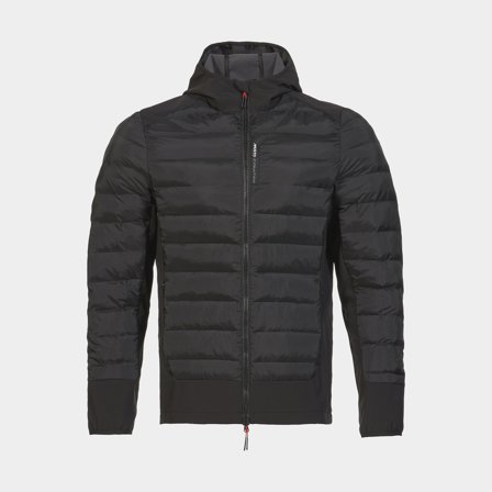 Chaqueta ligera / chaqueta aislante Musto Evolution Loft Hooded 2.0, Black, hombre, Medium