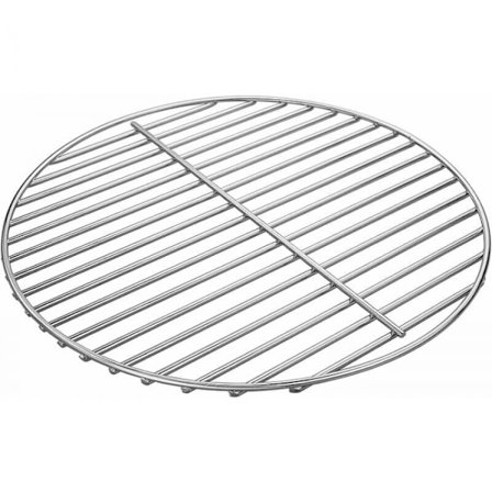 34CM kirkas nikkelöity teräsritilä Weber-hiiligrillissä