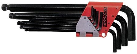 Teng Tools 112260104 Unbrakonøglesæt 9 stk. 1,5-10 mm, Håndværktøj