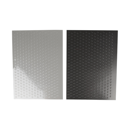 OneDesign Bubbles Protection Stickers 350x250mm Carbon Fiber