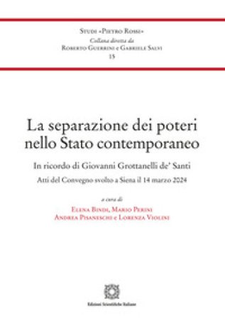 La separazione dei poteri nello Stato contemporaneo