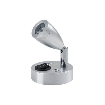 12 Volt LED-läslampa - LED-sänglampa - 180° justerbar miniclip-on-ljusstrålkastare för båt RV husvagn lastbilstuga, T-Audace