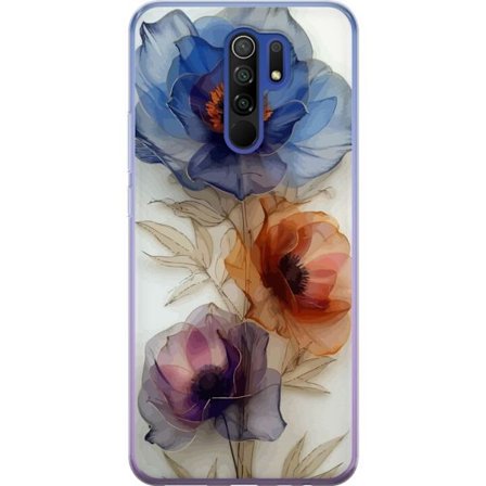 Mobilskal till Xiaomi Redmi 9 med Silkesblommor