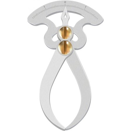 Feeler Gauge Ruostumaton teräs, Sisähalkaisija ja ulkohalkaisija Jarrusatula Paksuus Puutyö Tenon Gauge Viivoitin, Paksuusmittari Raonmittari 