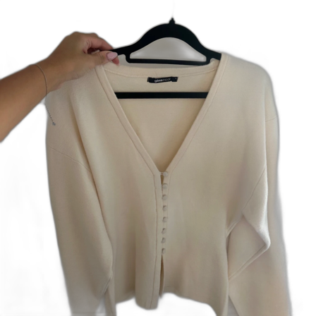 Beige kofta från Gina Tricot