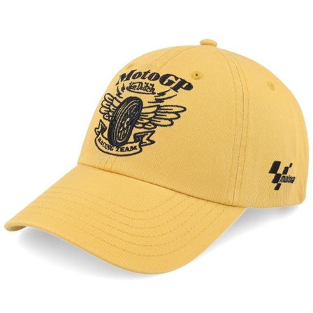 Von Dutch - Gul unconstructed Keps - Patch Yellow Dad Cap @ Hatstore