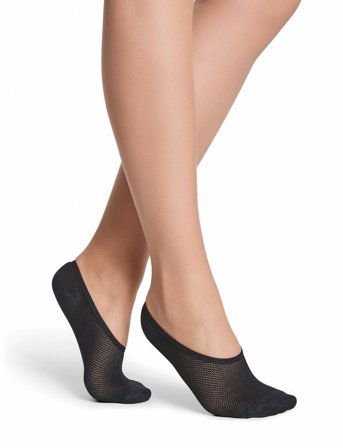 Decoy Decoy Footies Quick Dry 5-Pack - Black - 39-41