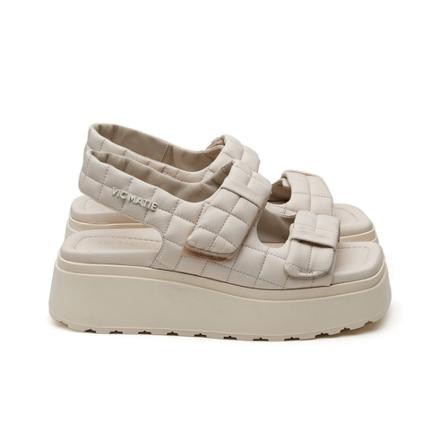 Vic Matié, Sandals Grijs, Dames, Maat:40 EU