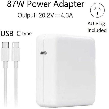 30W 61W 87W USB-C Virtalähde Laturi Type-C Macbook Pro Air Kannettava Tietokone