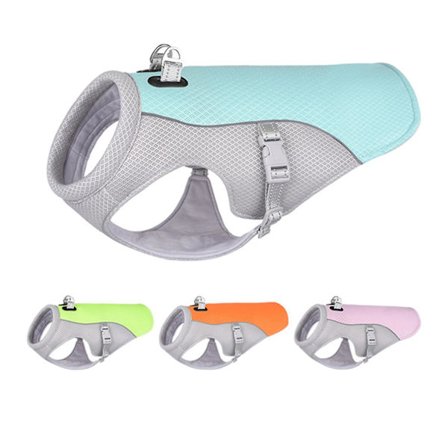 Dog Cooling Vest,dog Cooling Coat,evaporative Swamp Cooler Jacket Safety Reflective Vest For Large Dogs Walking Outdoor Hunting Training Camping