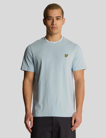 Lyle & Scott Tipped T-Shirt - Blue - XS