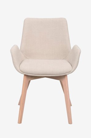 Rowico Home - Armstol Drimsdale, 2-pak - Beige - Stole med armlæn - Fra Homeroom
