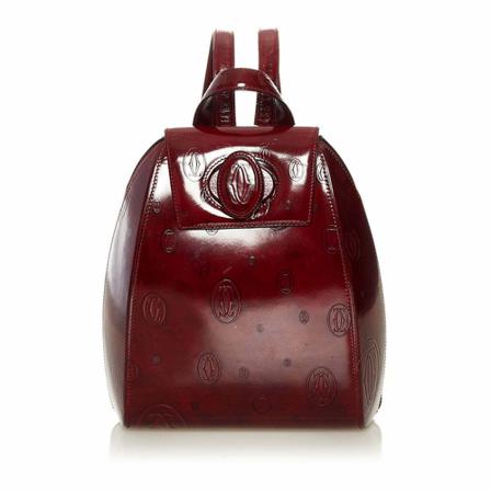 Cartier Vintage, Pre-owned Backpacks Rood, Dames, Maat:ONE Size