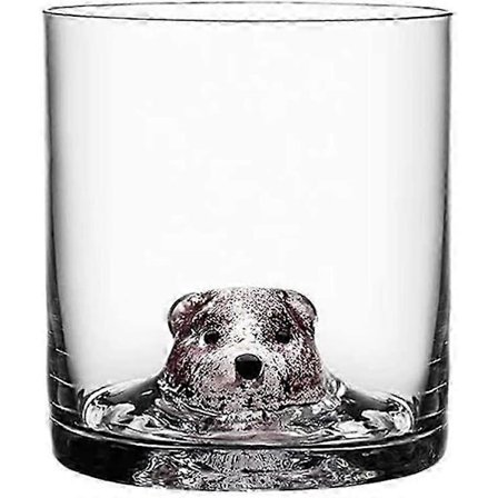 460 ml 3D eläin-/lemmikkikristallilasikuppi, epätavalliset ainutlaatuiset kirkkaat lasiset tee- ja kahvikupit matkamukit söpö kissakuppi