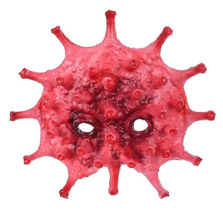 Halloween Virus Mask Vuxna Skräckfest Mask Halloween Läskig Mask Cosplay Virus Fest Mask Rekvisita Fest Dekor