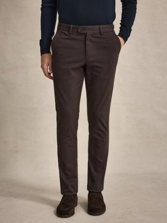 Brown Chinos Slim Fit