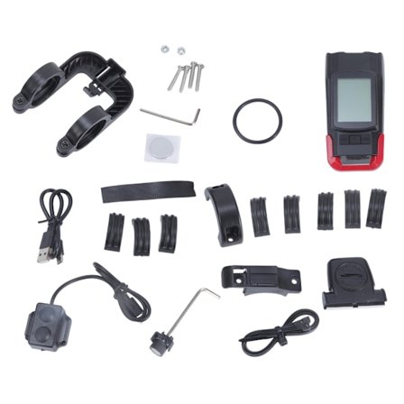 Trådløs sykkelcomputer med 3 moduser Horn Lommelykt Universal Sykkel Speedometer Kilometerstand LED Frontlys Hovedlys