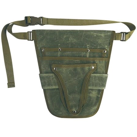 Hageverktøy midjeveske belte vanntett hageverktøyforkle med lomme hengende pose for menn kvinner justerbare forklær multi