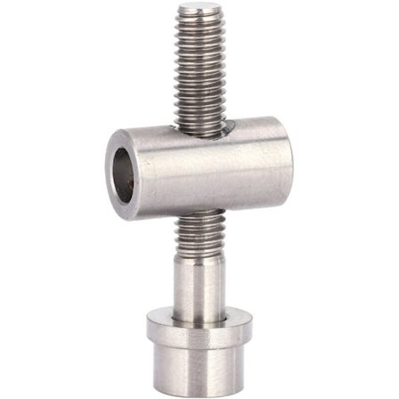 Titaniumlegering cykelsadelpind M5x40 mm, fast bolt, rundhovedskrue (Titanium M5x40)