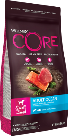 CORE Petfood - Dog Adult Adult Ocean Small Breed Salmon & Tuna Dry 1,5 kg - Hund - Hundefôr & hundemat - Tørrfôr for hund - ZOO.no