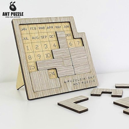 Daglig Kalender Puslespil Trækalender Spil Et Andet Puslespil For At Vise Datoen Svært Puslespil