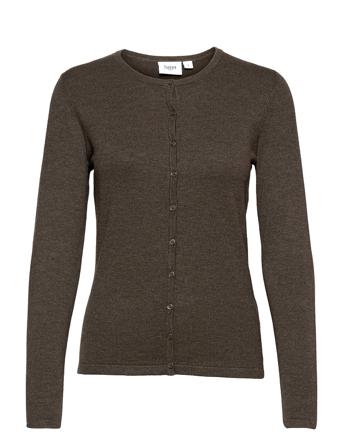 A8661, Milasz R-Neck Cardigan Black Saint Tropez