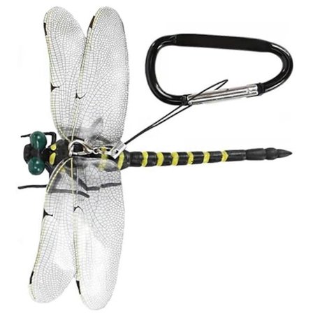 3D Guldsmede Insektmiddel Clips - Realistiske Guldsmede Hatte- & Rygsæktilbehør for Effektiv Insektbeskyttelse [YJD]