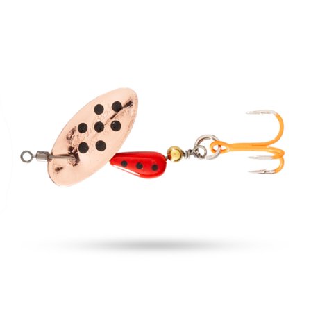 Daiwa Silvercreek Spinner Pro 6g #2 - Copper Ladybug