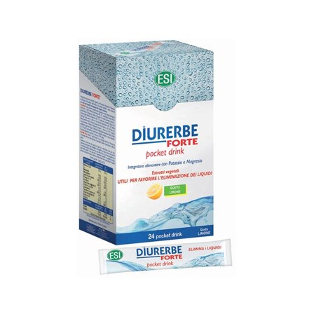 Esi Diurerbe Forte Pocket Drink Limone 24x20ml