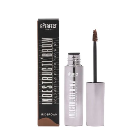 BPERFECT Indestructi'Brow - Brow Fiber Gel Mascara Irid Brown 8ml - Gel e mascara sopracciglia