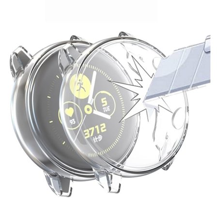 Samsung Galaxy Watch Active elektropläteringsfodral - Transparent
