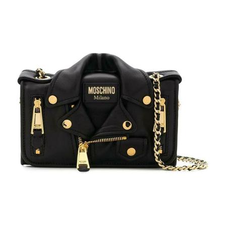 Moschino, Wallets & Cardholders Zwart, Dames, Maat:ONE Size