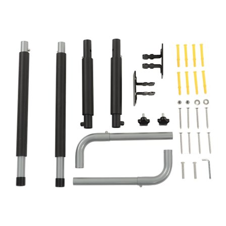 Kajak opbevaringsstativer Heavy Duty Garage opbevaringskrog vægmontering udtrækkelig længde surfbrætter cykelophæng