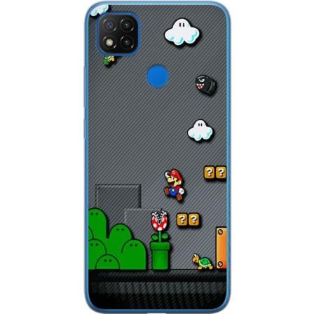 Xiaomi Redmi 9C Gjennomsiktig deksel Super Mario Bros