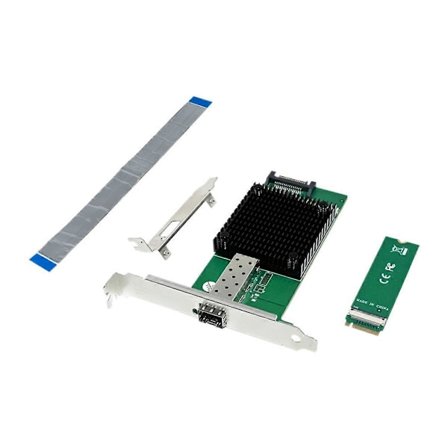 M.2 B+M KEY 8-kanals enkelport 10GbE SFP Ethernet NIC Nätverkskort