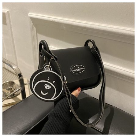 Handväska för dam Axelväska SVART