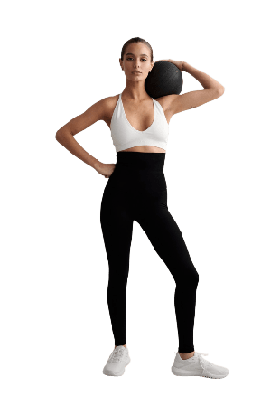 aim'n Shape Seamless Core Control Tights Underdelar Dam Svart S