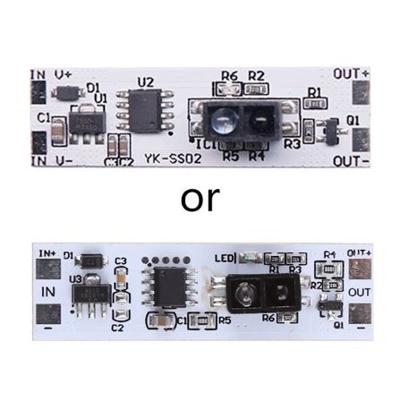 12V 60W LED Rörelsesensor Hand Wave Dimmer Skåp LED Strip Lights ​Touch Switch PIR Infraröd rörelsesensor Switch