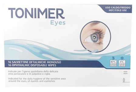 Tonimer Eyes Salviette Oftalmiche 16 Pezzi