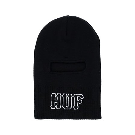 HUF - Vogel Asphalt Black Balaclava Balaclava Black Beanie - @ Hatstore