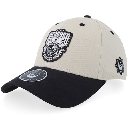 Bearded Man - Beige adjustable Caps - No Shave Codex Stone/Black Adjustable @ Hatstore