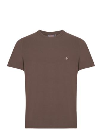 James Tee T-shirts Short-sleeved Brun Morris*Betinget Tilbud