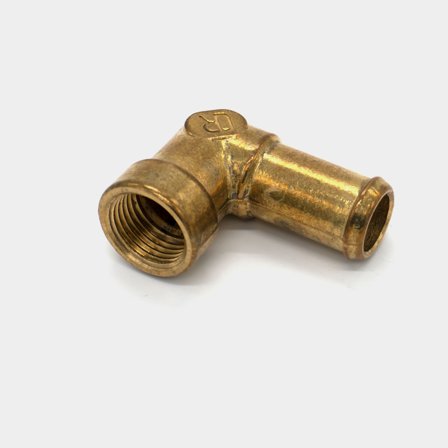 Raccord de tuyau pour chauffe-eau, G15 (interne) vers tuyau 19 mm (3/4"), 90°