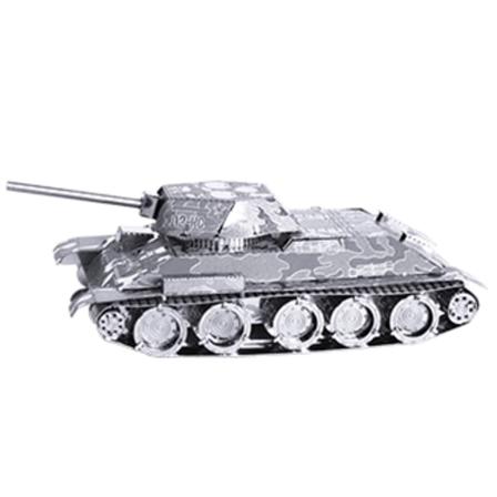 3d Pussel Metall - Berömda Fordon - T-34 Tank Stridsvagn