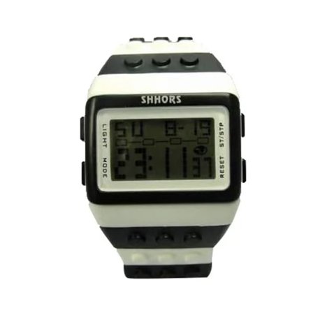 SHHORS Modeklockor Damklockor Mode Plast LED Digitala Klockor Regnbågsklocka Elektronisk Armbandsur reloj mujer-FA11-