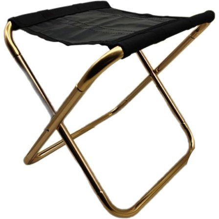 Kompakt Ultralett Campingstol - Lett Bærbar Liten Lettvektssete - Flott for Ryggsekktur, Hagearbeid, Fiske, Piknik og Gåing)