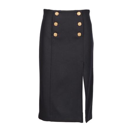 RED Valentino Midi Skirts Blå, Dame