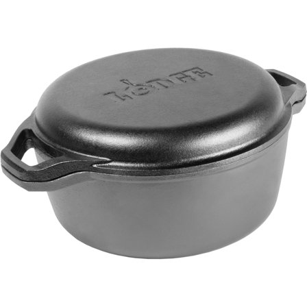 Lodge Chef Collection Støbejernsgryde og -pande - Sort | KitchenOne