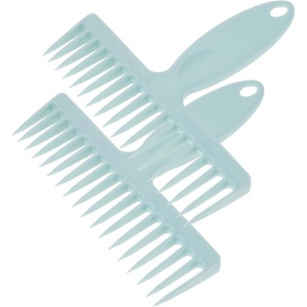 4 stk. Kost-Afstøvende Tænder Kost Hår Rengøring Kam Kost Hår Rengøring Værktøj Hår Fjern Kam Hår Fjern Kam Tæppe Skraber