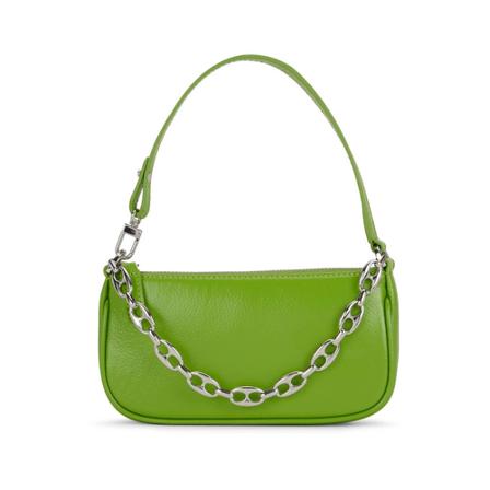 By Far, Mini Rachel Pistachio BAG Groen, Dames, Maat:ONE Size